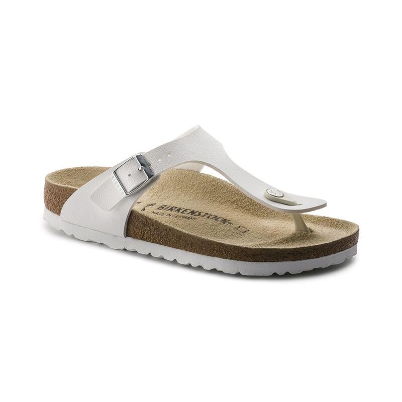 Birkenstock - Gizeh BF Kadın Beyaz Terlik - 043731 Birkenstock - Gizeh BF Kadın Beyaz Terlik - 043731