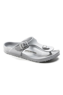 Birkenstock - GIZEH KIDS EVA METALLIC Unisex Çocuk Gri Terlik - 1003497