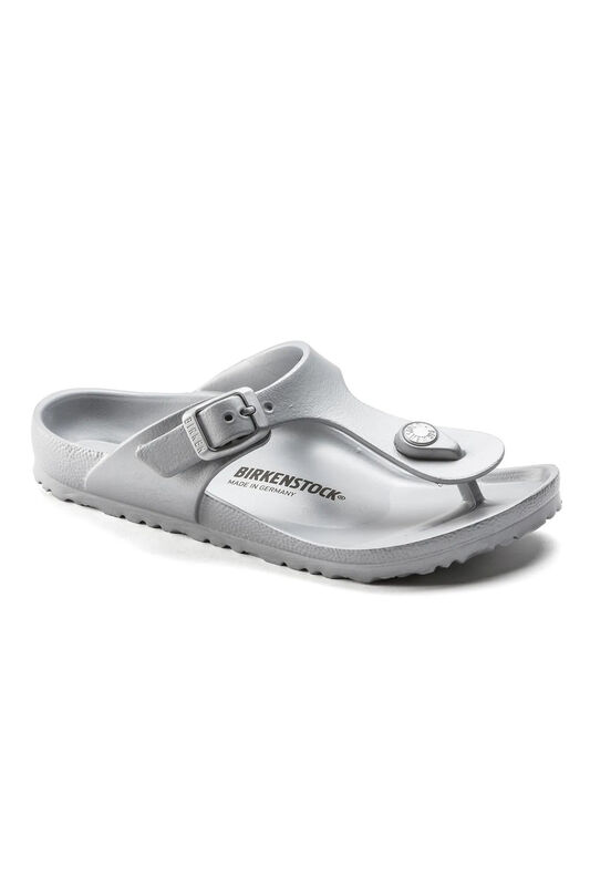 Birkenstock - GIZEH KIDS EVA METALLIC Unisex Çocuk Gri Terlik - 1003497