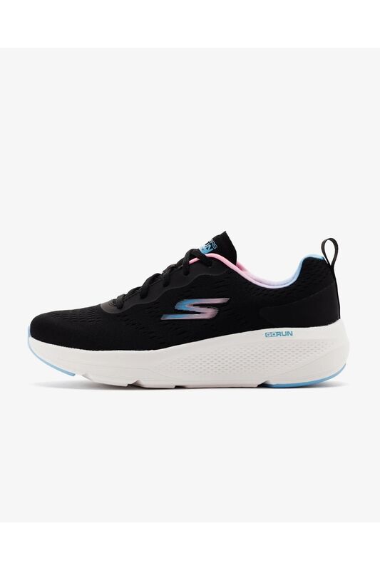 Skechers - Go Run Elevate - Double Time Kadın Siyah Spor Ayakkabı - 128334