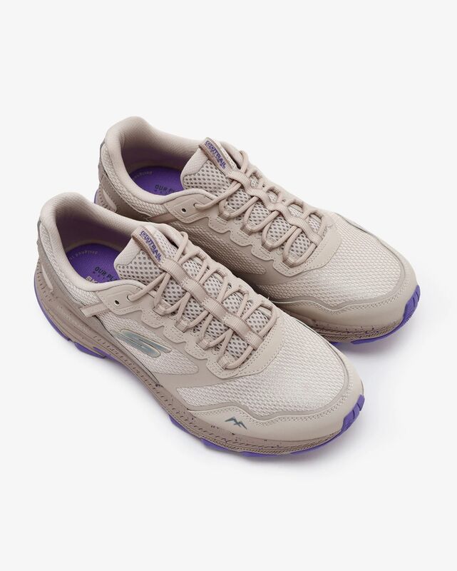 GO RUN TRAIL ALTITUDE 2.0 Kadın Naturel/Mor Spor Ayakkabı - 129525