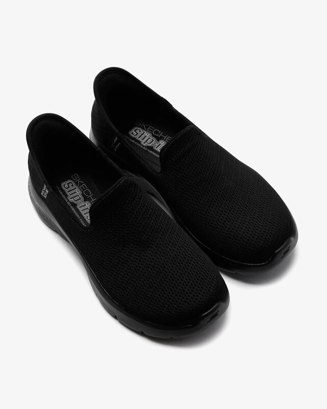 GO WALK FLEX - RELİSH Kadın Siyah Spor Ayakkabı - 124963TK