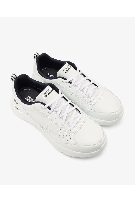 Go Walk Flex - Steady Up Erkek Beyaz Sneaker - 216499TK
