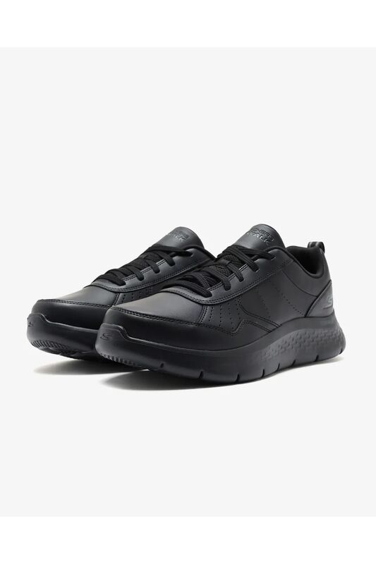 Go Walk Flex - Steady Up Erkek Siyah Sneaker - 216499TK