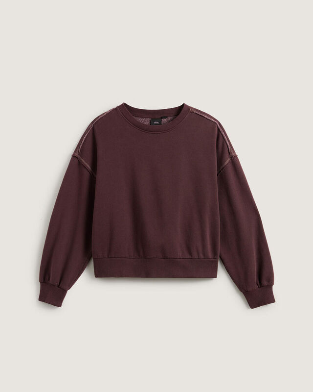 Vans - Got Your Back Crew Kadın Dark Port Sweatshirt - VN000Q33