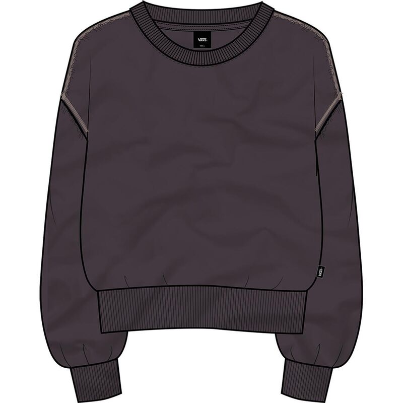 Got Your Back Crew Kadın Dark Port Sweatshirt - VN000Q33