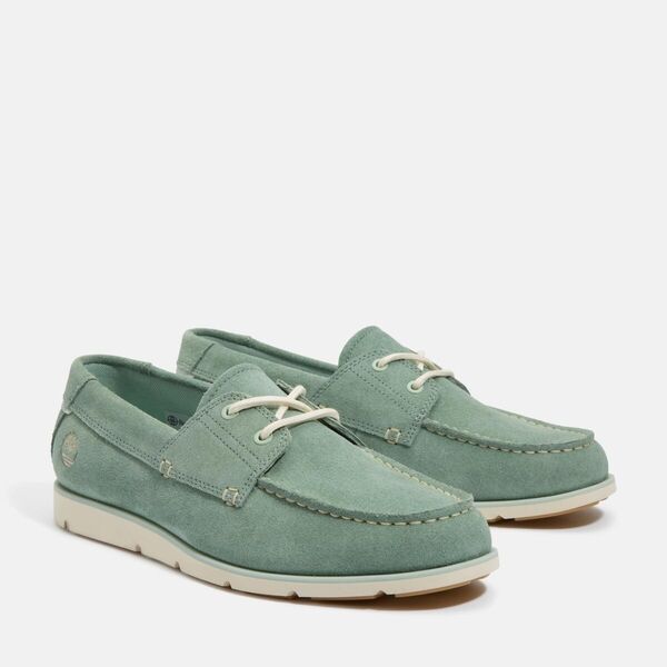 Grafton Bay Lace Up Shoe Erkek Yeşil Sneaker - TB0A42X7