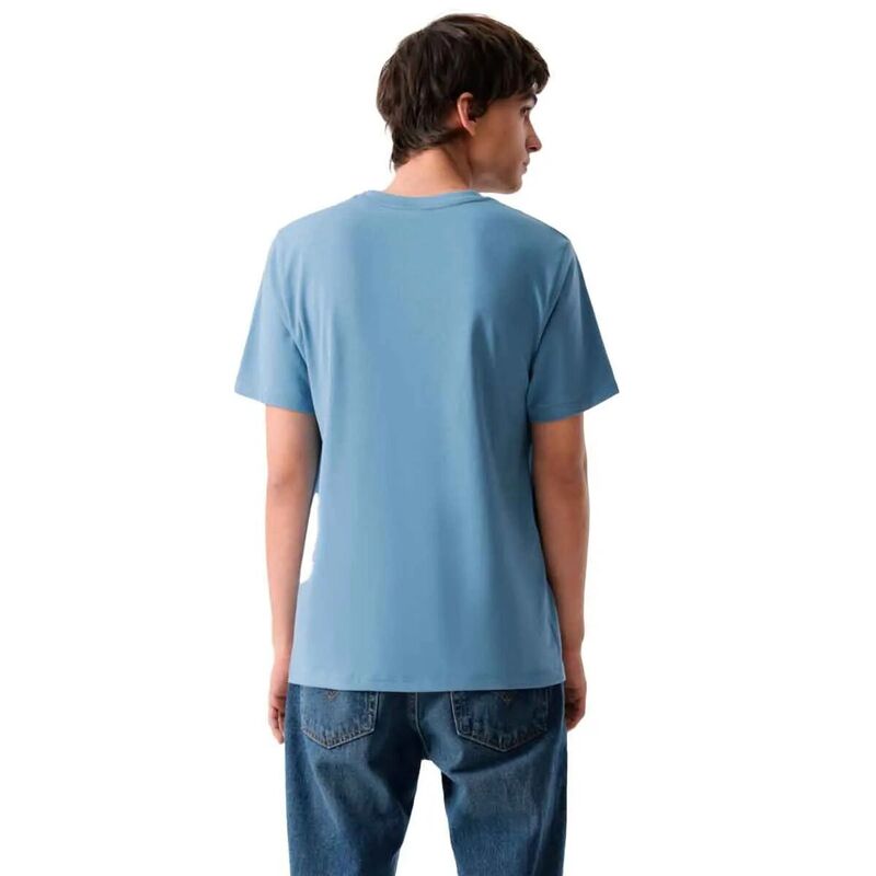 GRAPHIC CREWNECK TEE Erkek Mavi T-Shirt - 22491