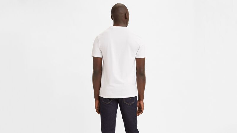 GRAPHIC SETIN NECK HM GRAPHIC TR WHITE Erkek Bej T-Shirt - 17783