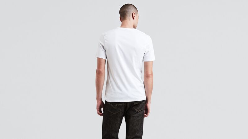 GRAPHIC SETIN NECK HM GRAPHIC TR WHITE Erkek Bej T-Shirt - 17783