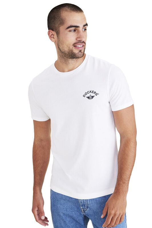 Dockers - GRAPHIC TEE 1 FAN TEE BEAUTIFUL BLACK (L Erkek Bej T-Shirt - A1103