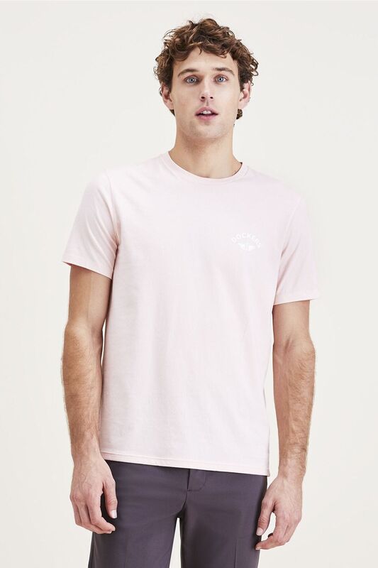 Dockers - GRAPHIC TEE 1 FAN TEE BEAUTIFUL BLACK (L Erkek Kırmızı T-Shirt - A1103