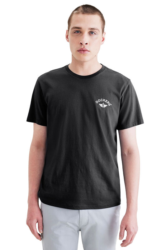 Dockers - GRAPHIC TEE 1 FAN TEE BEAUTIFUL BLACK (L Erkek Siyah T-Shirt - A1103