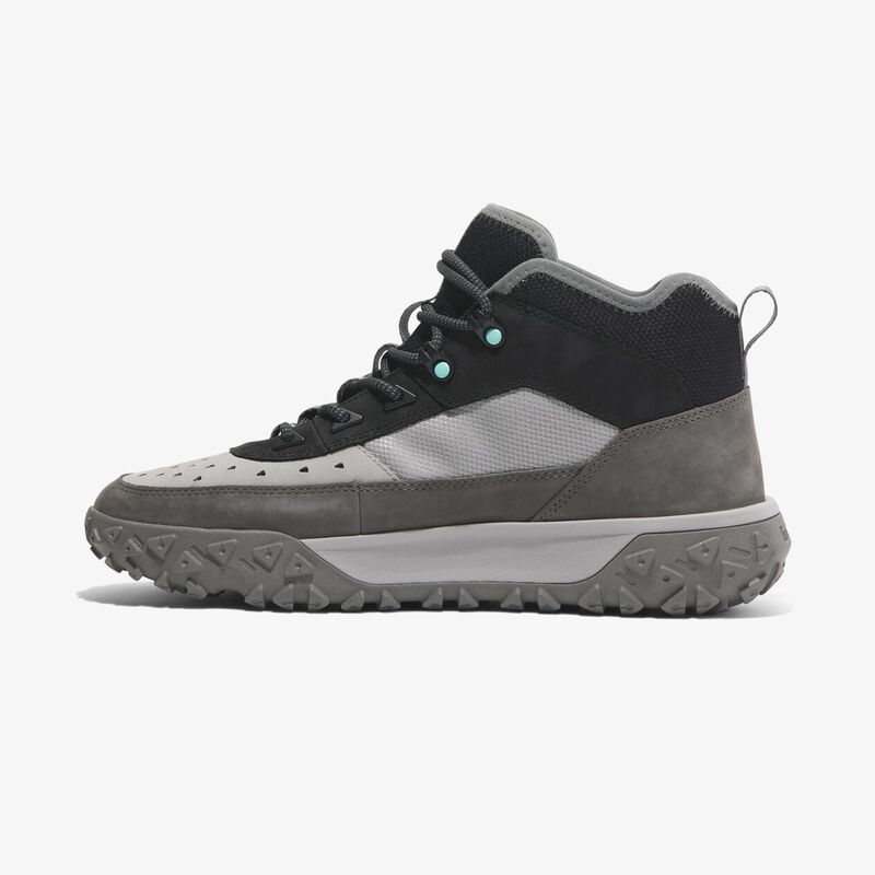 GreenStride Motion 6 MID LACE UP SNEAKER Erkek Gri - TB0A6CW1