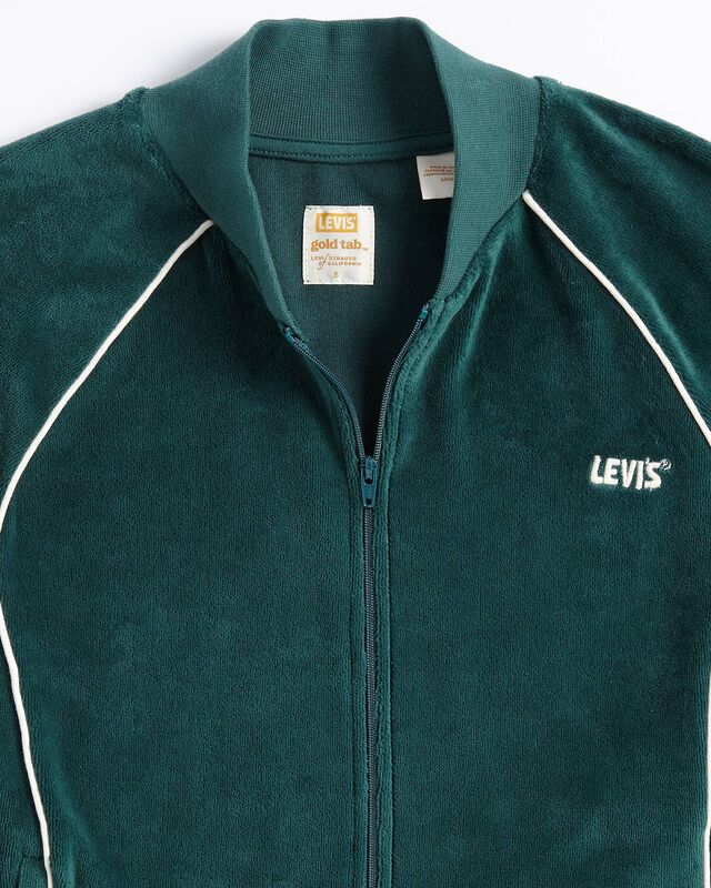 GT IVY LEAGUE ZIP Kadın Yeşil Sweatshirt - A5991