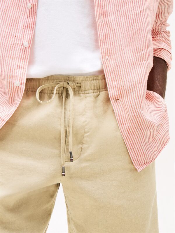 HARLEM PO LINEN SHORT Erkek Yeşil Şort - MW0MW37804