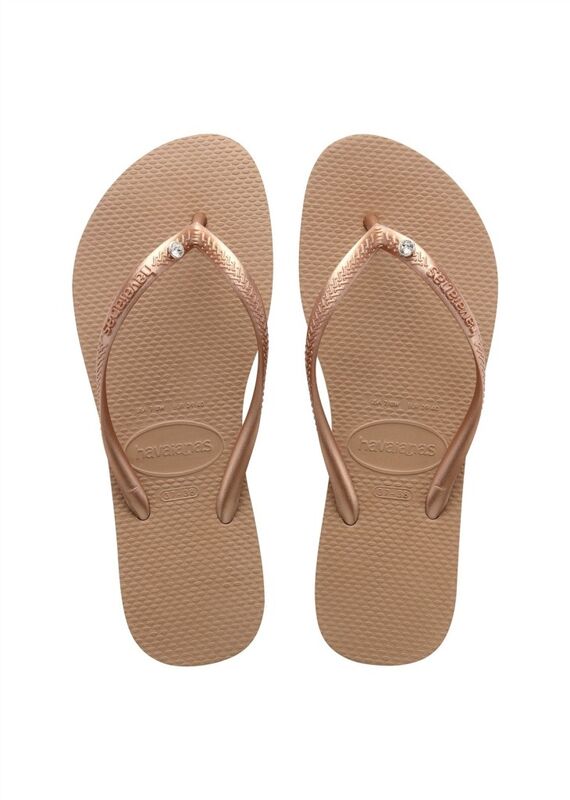 HAV. SLIM CRYSTAL Kadın Pembe Terlik - 4145651
