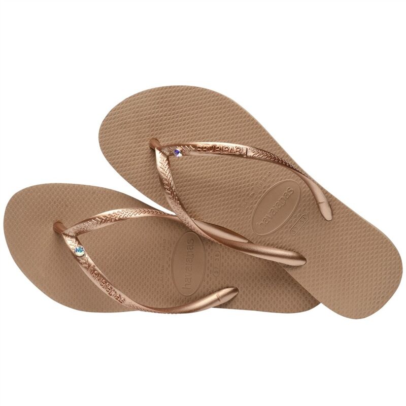 HAV. SLIM CRYSTAL Kadın Pembe Terlik - 4145651