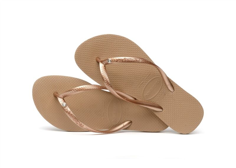 HAV. SLIM CRYSTAL Kadın Pembe Terlik - 4145651