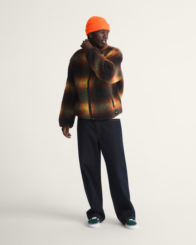 Heights Sherpa Full Zip Erkek Siyah Mont - VN000PTB