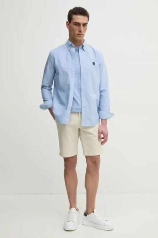 HERITAGE OXFORD IMD RF SHIRT Erkek Mavi Gömlek - MW0MW39235