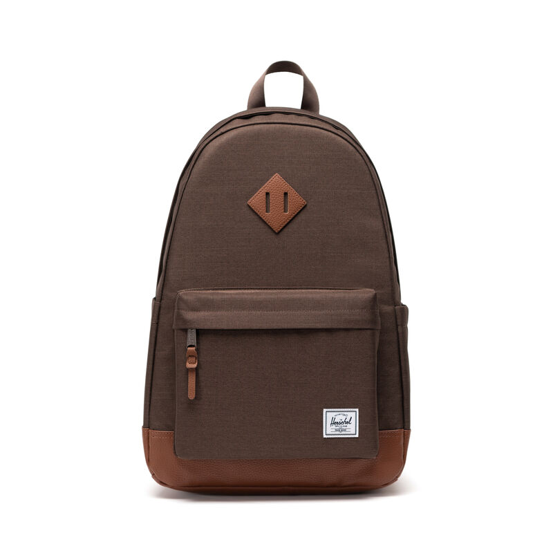 Herschel - Herschel Heritage Backpack Chocolate Brown Crosshatch/Tan Uniseks Kahverengi Sırt Çantası - 11383-06499 Herschel - Herschel Heritage Backpack Chocolate Brown Crosshatch/Tan Uniseks Kahverengi Sırt Çantası - 11383-06499