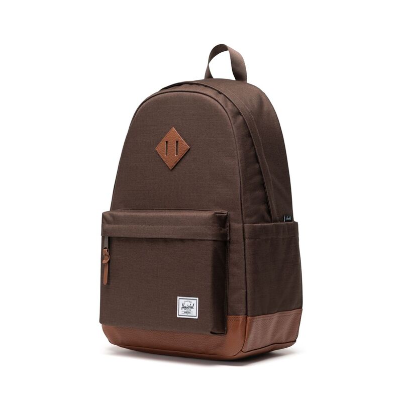 Herschel Heritage Backpack Chocolate Brown Crosshatch/Tan Uniseks Kahverengi Sırt Çantası - 11383-06499