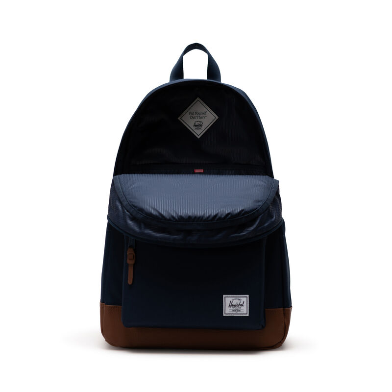 Herschel Heritage Backpack - Navy/Tan - OS Uniseks Lacivert Sırt Çantası - 11383-03548