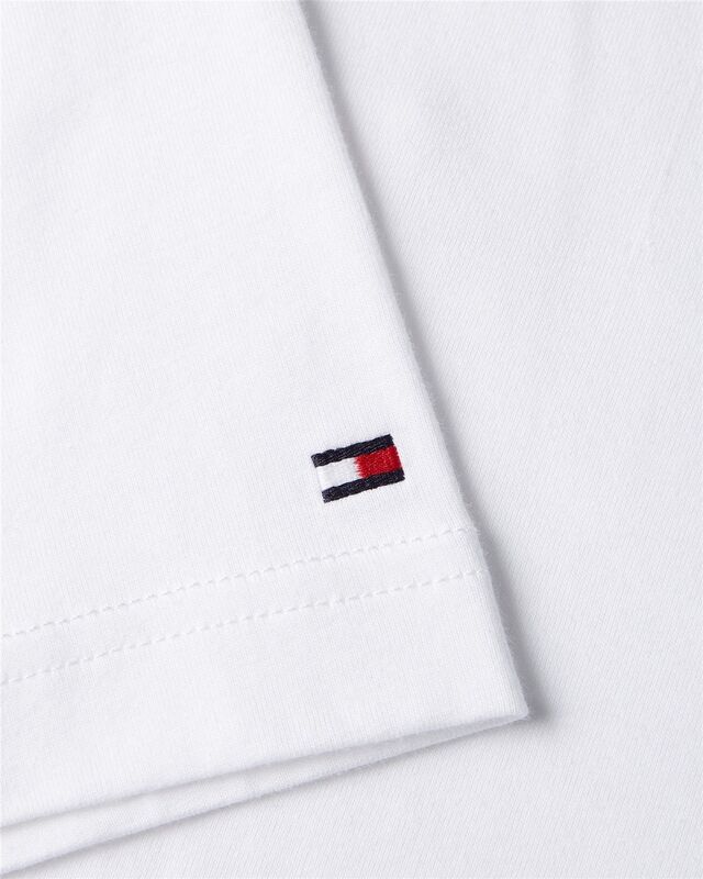 HILFIGER ARCH POCKET TEE Erkek Beyaz T-Shirt - MW0MW38623