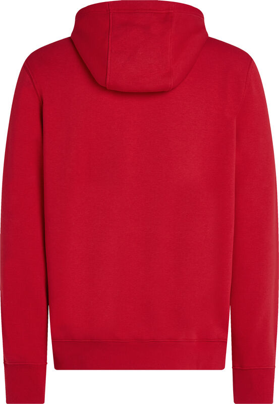 HILFIGER CHEST INSERT HOODY Erkek Kırmızı Sweatshirt - MW0MW37361