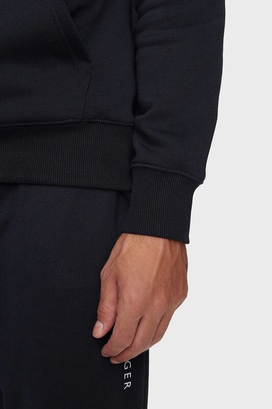 HILFIGER CHEST INSERT HOODY Erkek Mavi Kazak - MW0MW37361