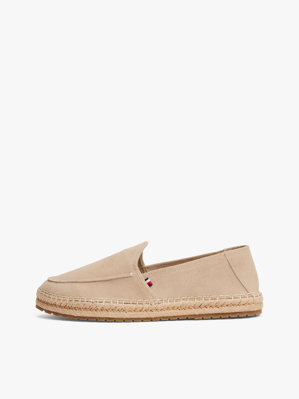 HILFIGER FLEX ESPA SUEDE LOAFER Erkek Bej Günlük Ayakkabı - FM0FM05392