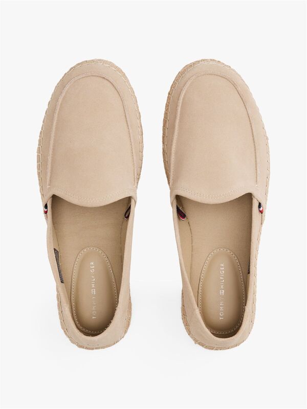 HILFIGER FLEX ESPA SUEDE LOAFER Erkek Bej Günlük Ayakkabı - FM0FM05392