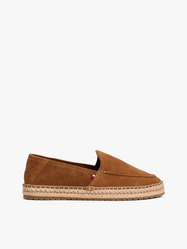 Tommy Hilfiger - HILFIGER FLEX ESPA SUEDE LOAFER Erkek Kahverengi Günlük Ayakkabı - FM0FM05392