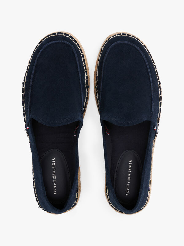 HILFIGER FLEX ESPA SUEDE LOAFER Erkek Mavi Günlük Ayakkabı - FM0FM05392