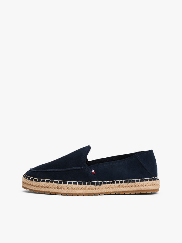 HILFIGER FLEX ESPA SUEDE LOAFER Erkek Mavi Günlük Ayakkabı - FM0FM05392