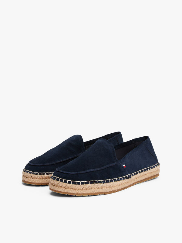 HILFIGER FLEX ESPA SUEDE LOAFER Erkek Mavi Günlük Ayakkabı - FM0FM05392