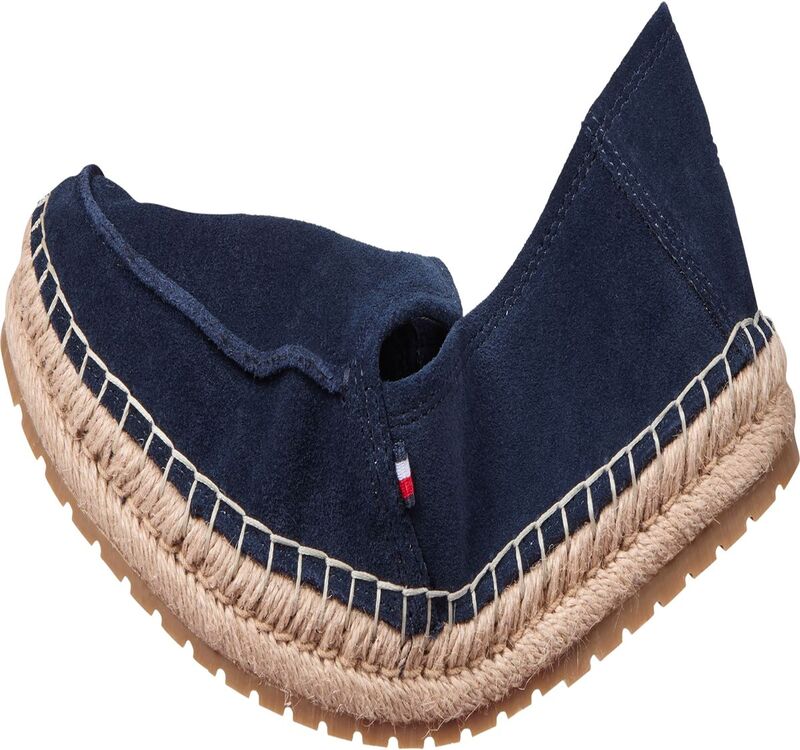 HILFIGER FLEX ESPA SUEDE LOAFER Erkek Mavi Günlük Ayakkabı - FM0FM05392