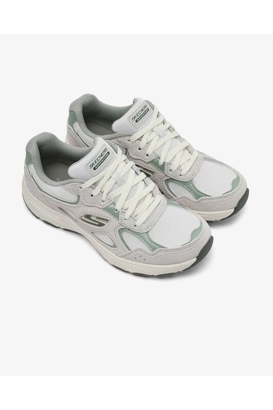 HILLCREST 2.0 Kadın Kırık Beyaz/Yeşil Spor Ayakkabı - 180009