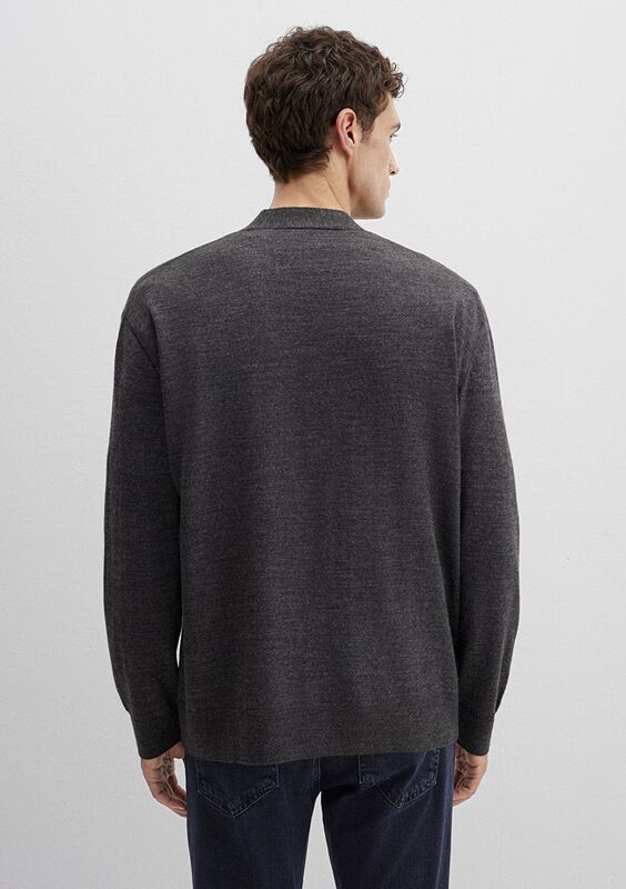 HIRKA Erkek Koyu Gri Hırka - M0710317