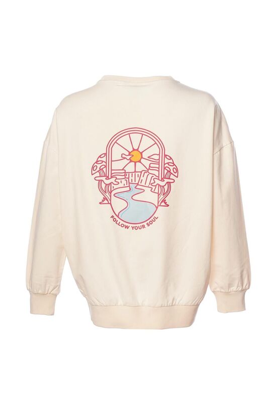 HMLAMBER SWEATSHIRT Kadın WHITECAP GREY Sweatshirt - 921882