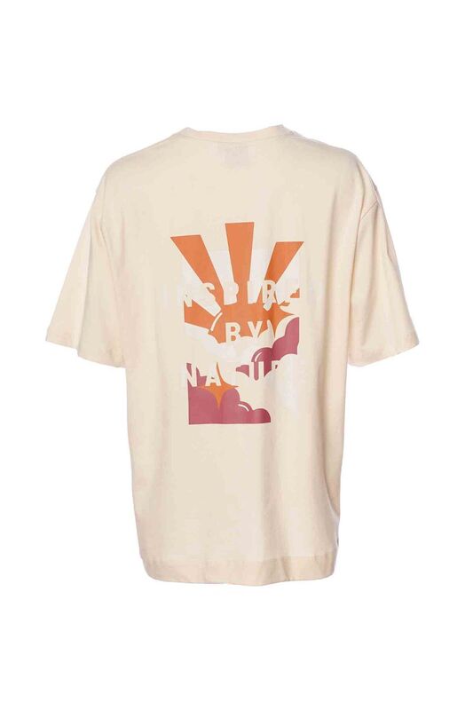 HMLARIA OVERSIZE T-SHIRT S/S Kadın WHITECAP GREY T-Shirt - H911923