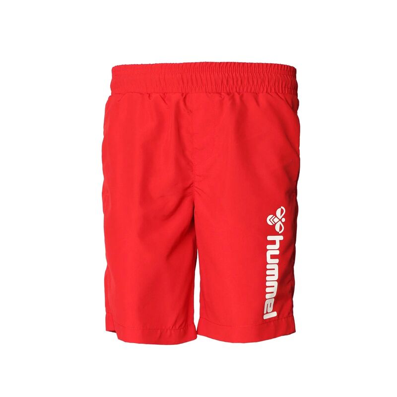 HMLBONX SWIM SHORTS Erkek Çocuk Kırmızı Deniz Şortu - 950064-6110