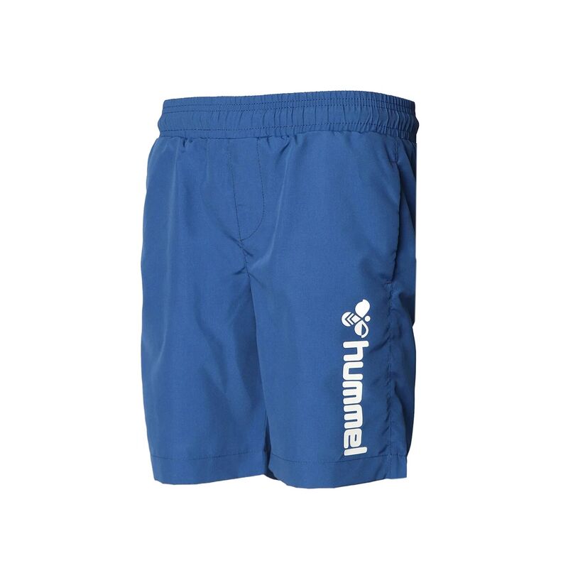 Hummel - HMLBONX SWIM SHORTS Erkek Çocuk Mavi Deniz Şortu - 950064-6110