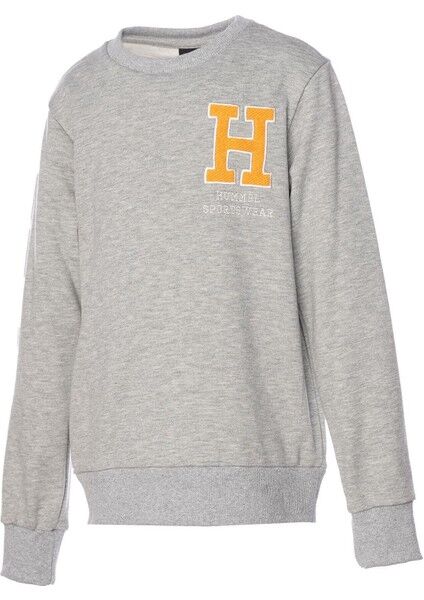 HMLELTON SWEATSHIRT Unisex Çocuk Gri Sweatshirt - H921942