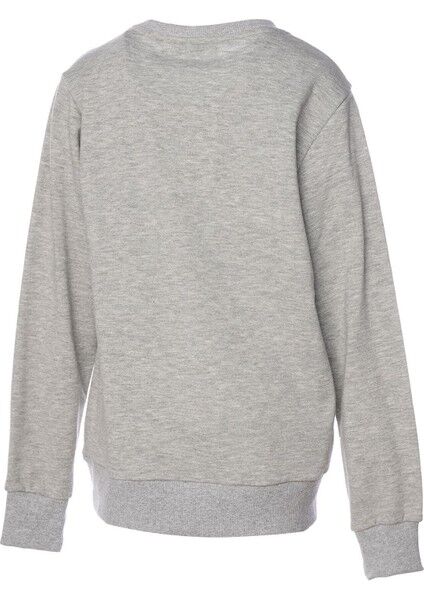 HMLELTON SWEATSHIRT Unisex Çocuk Gri Sweatshirt - H921942