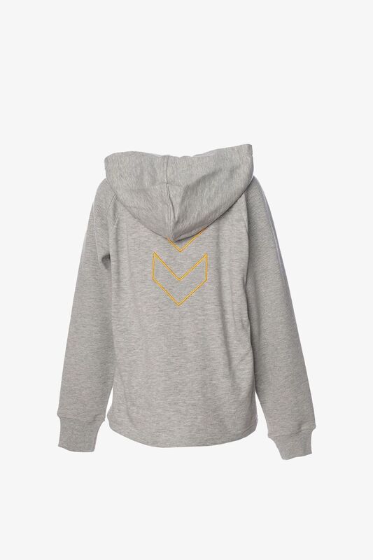 HMLELUF ZIP HOODIE Unisex Çocuk Gri Sweatshirt - H921944