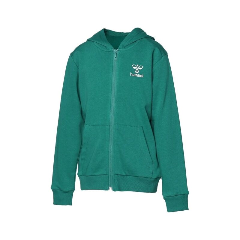HMLFELISIAS ZIP HOODIE Unisex Çocuk Yeşil Sweatshirt - 921599
