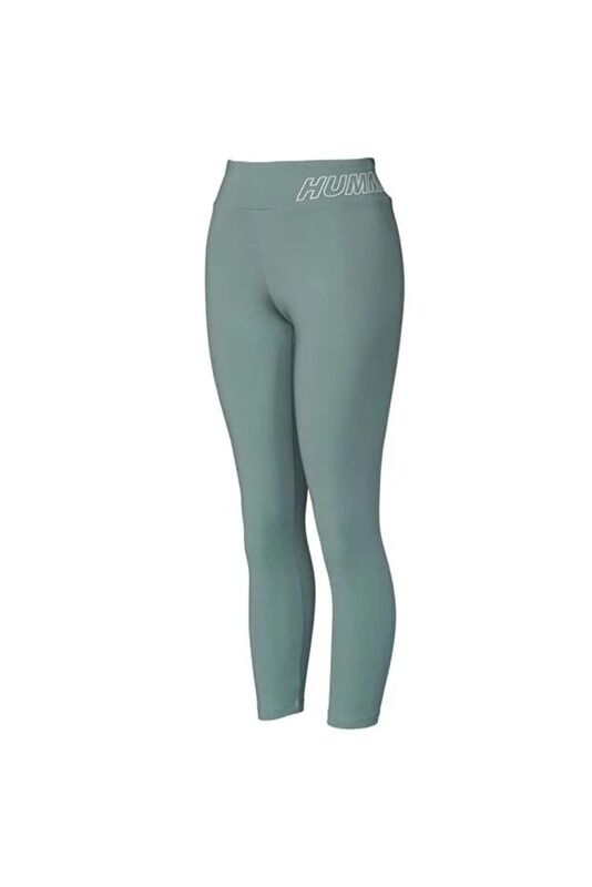 hmlT-TE APEX MID WAIST 7/8 TIGHTS Kadın Yeşil Tayt - 931680-2001