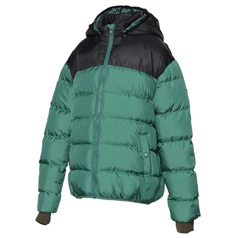 Hummel - HMLTARKO ZIP COAT Erkek Çocuk Yeşil Mont - 940212